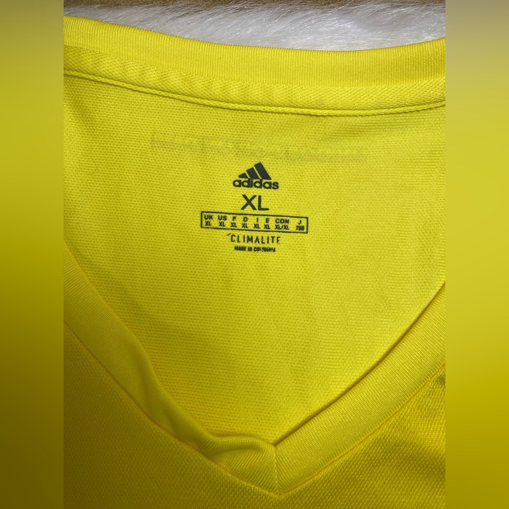 Adidas Climalite Federacion Colombiana De Futbol Colombia Soccer Jersey Women XL - Picture 5 of 10